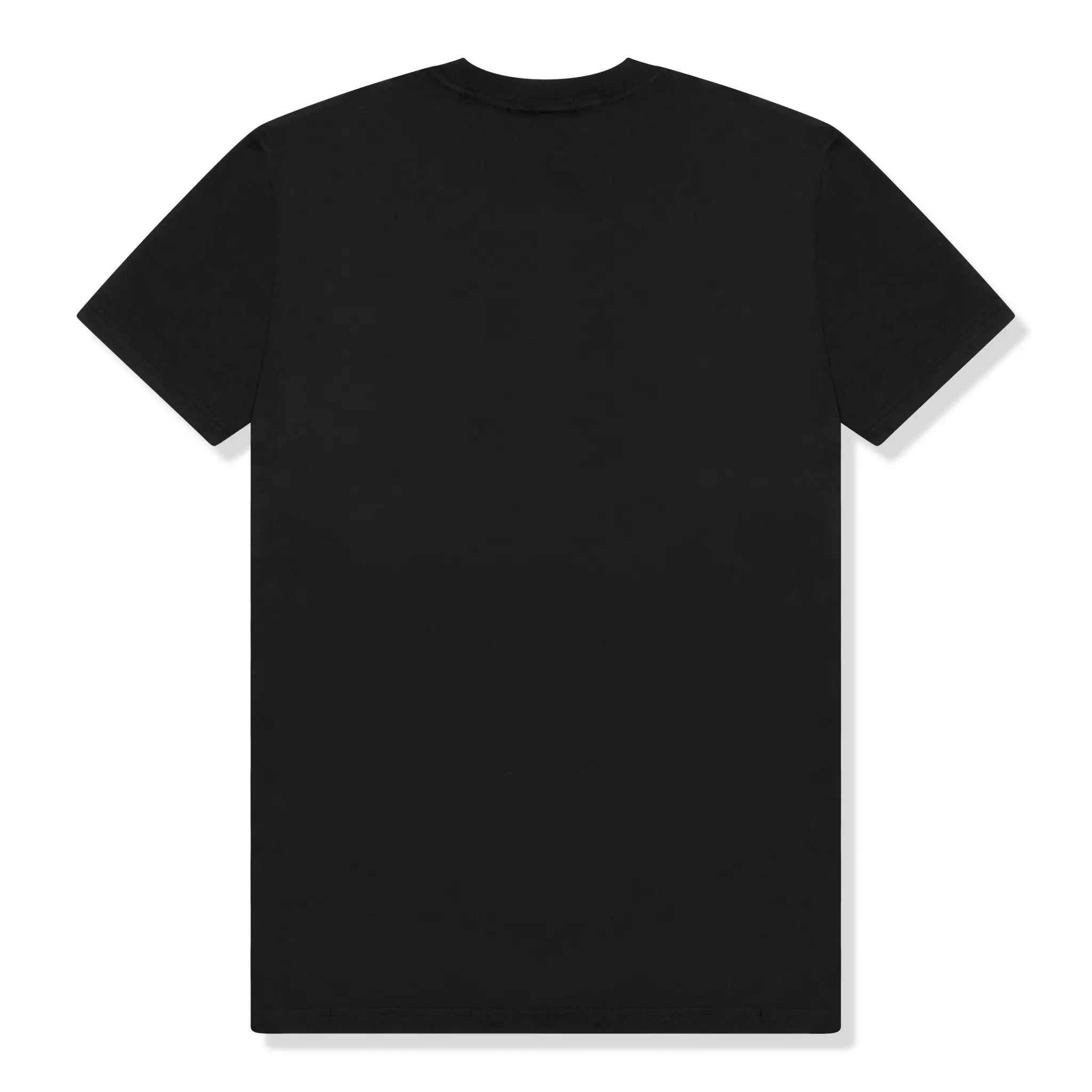 Back View of Drama Call Black Silver T Shirt